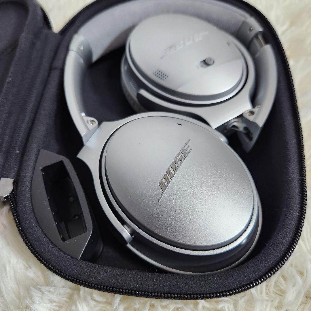 美品 廃盤 Bose QuietComfort35 SLV シルバー ヘッドホン