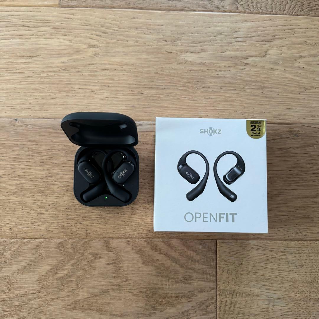 SHOKZ OPENFIT ブラック