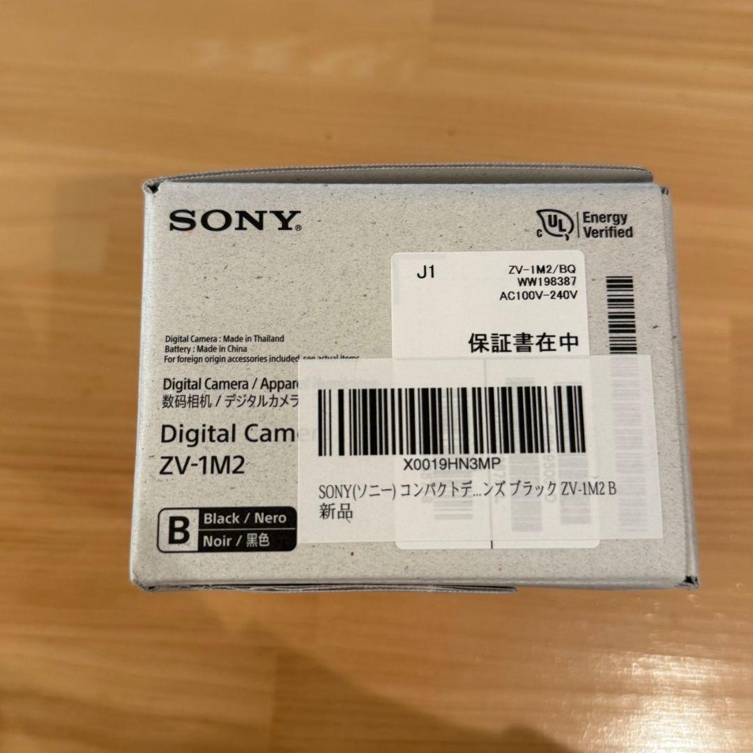 SONY ZV-1M2 ブラック ミラーレスカメラ