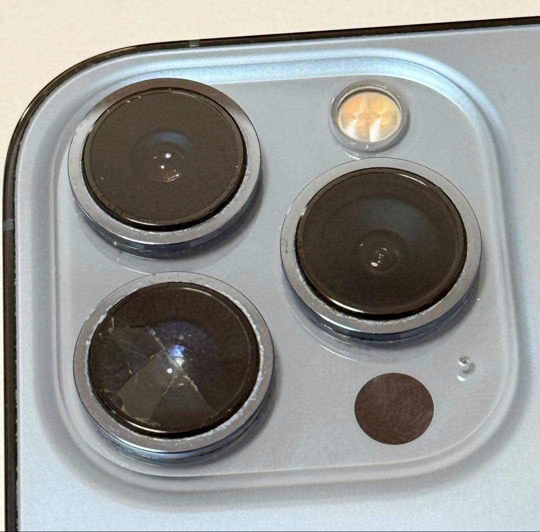 【中古】iPhone13ProMax256gシエラブルー