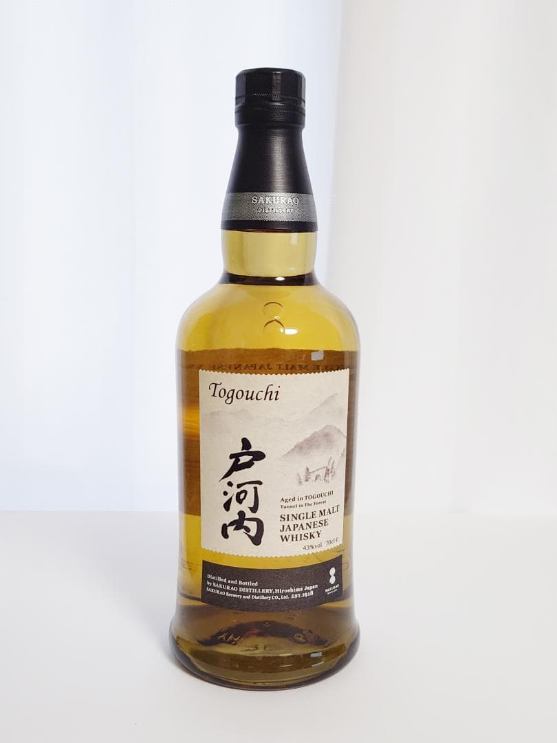 戸河内 シングルモルトウイスキー 桜尾蒸留所 700ml ジャパニーズウイスキー