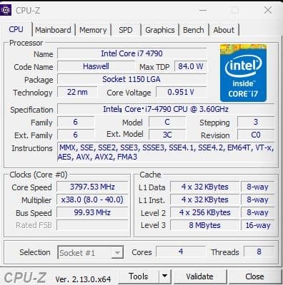 ASUS マザーボード H97-Pro+i7-4790+メモリ16GBセット