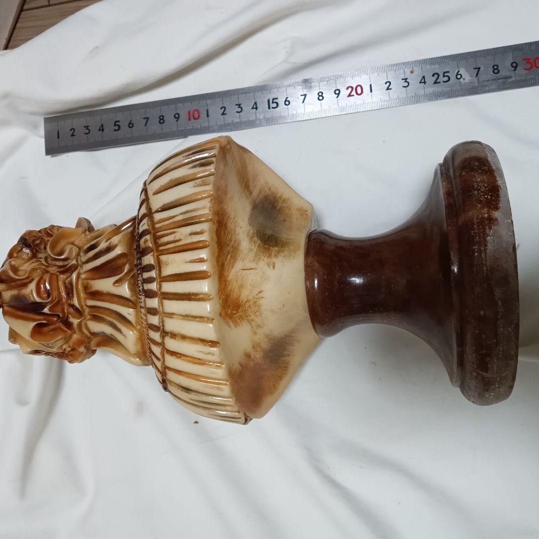 アルバスター製の美しいバスト像 約25cm