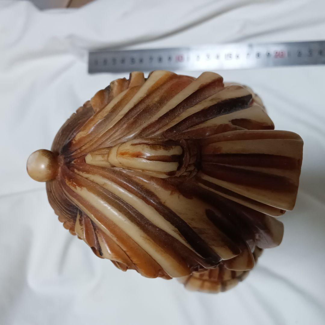 アルバスター製の美しいバスト像 約25cm