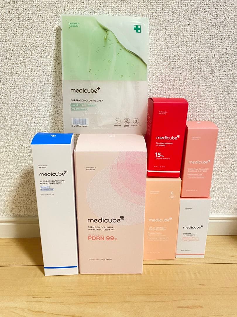 7点セットPDRN ピンクセット　メディキューブ　medicube BOXなし