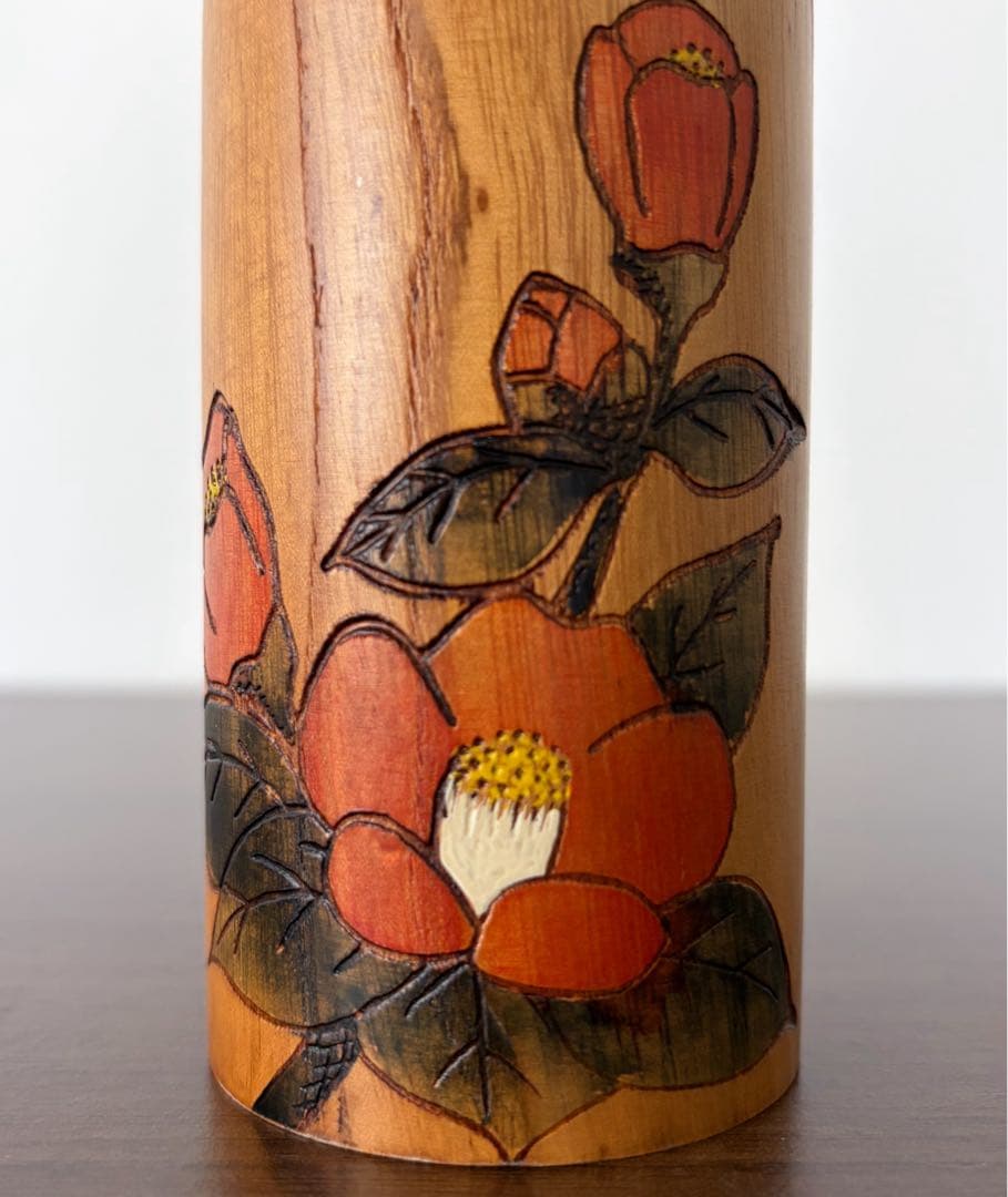 卯三郎 Uzaburo 椿 創作 こけし kokeshi 人形 レトロ 可愛い