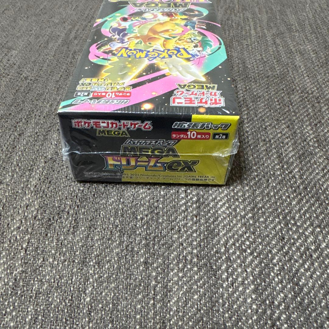 ポケモンカードゲーム MEGAドリームex 未開封　シュリンク付