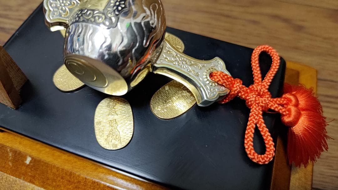 武比古作 銀製 小判古鎚 1.1号