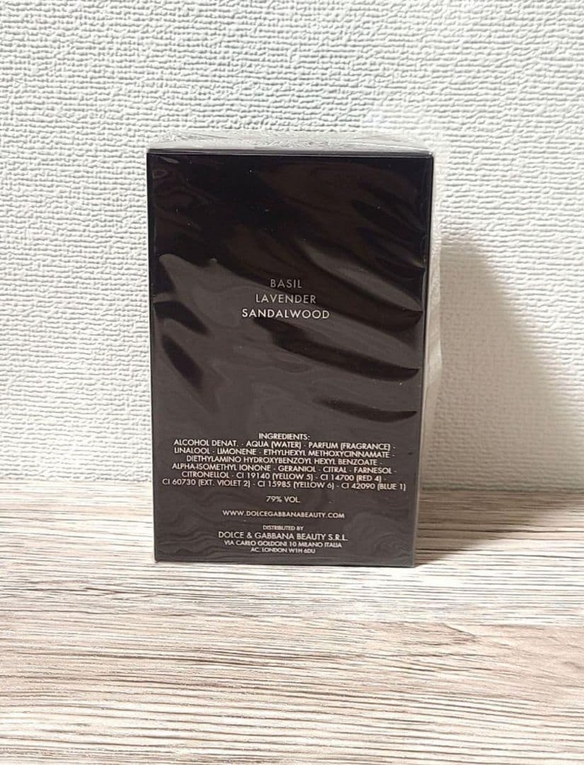 新品 DOLCE&GABBANA ザ ワン フォーメン オードトワレ 100mL