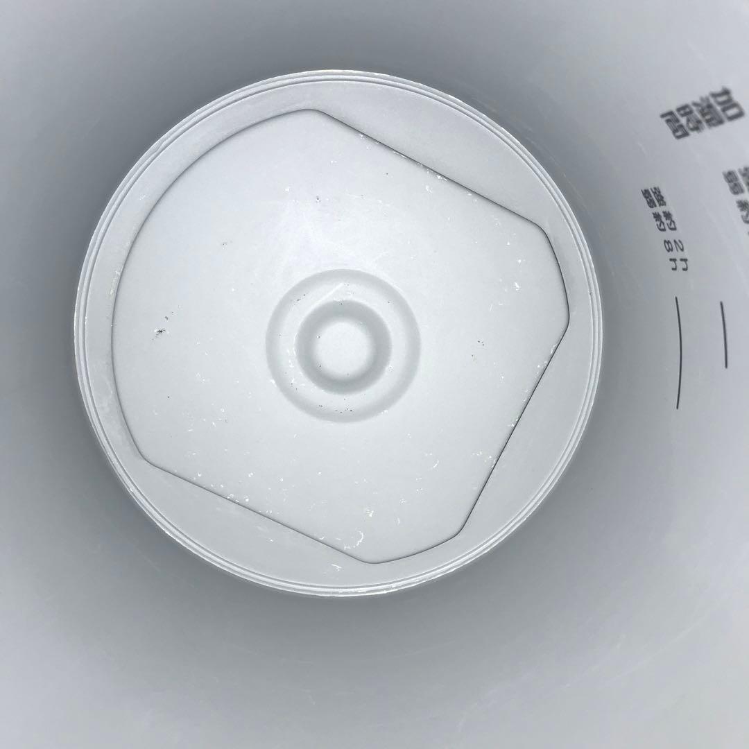 洗浄済　カルキ汚れ有　象印　スチーム式加湿器　EE-RR50　3L　ホワイト　③