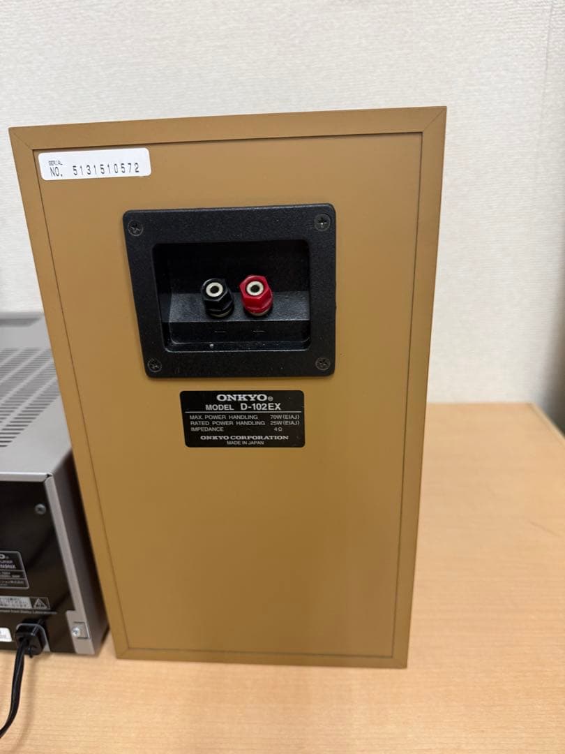 ONKYO FR-N9NX + スピーカー D-102EX セット