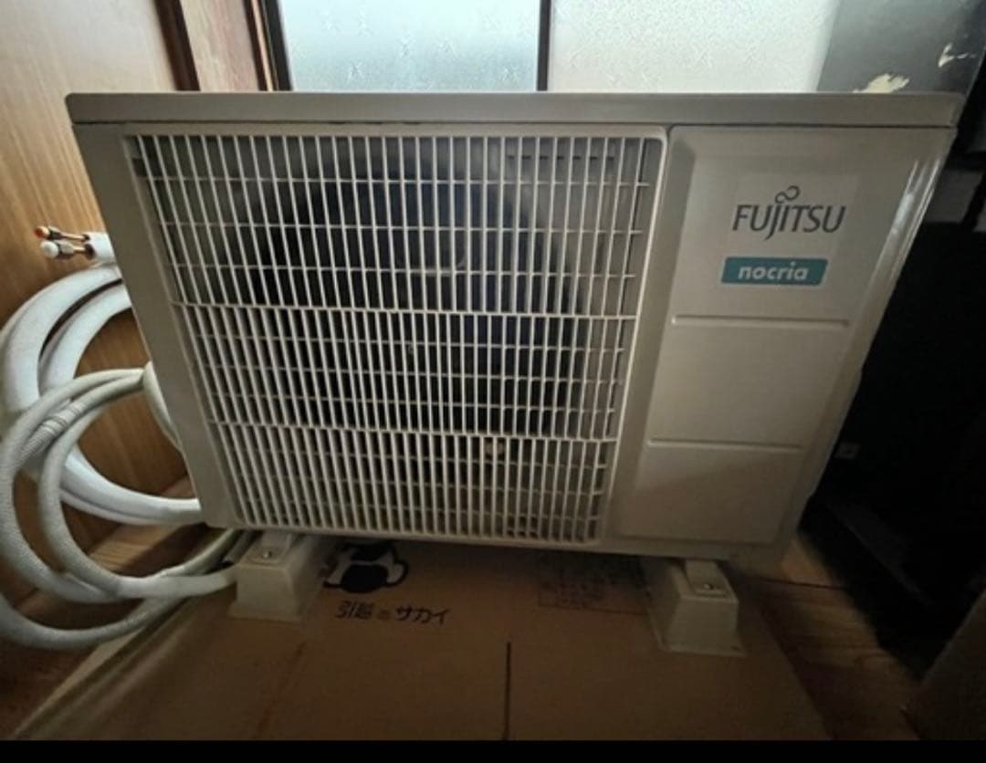 Fujitsu nocria エアコン 本体、室外機
