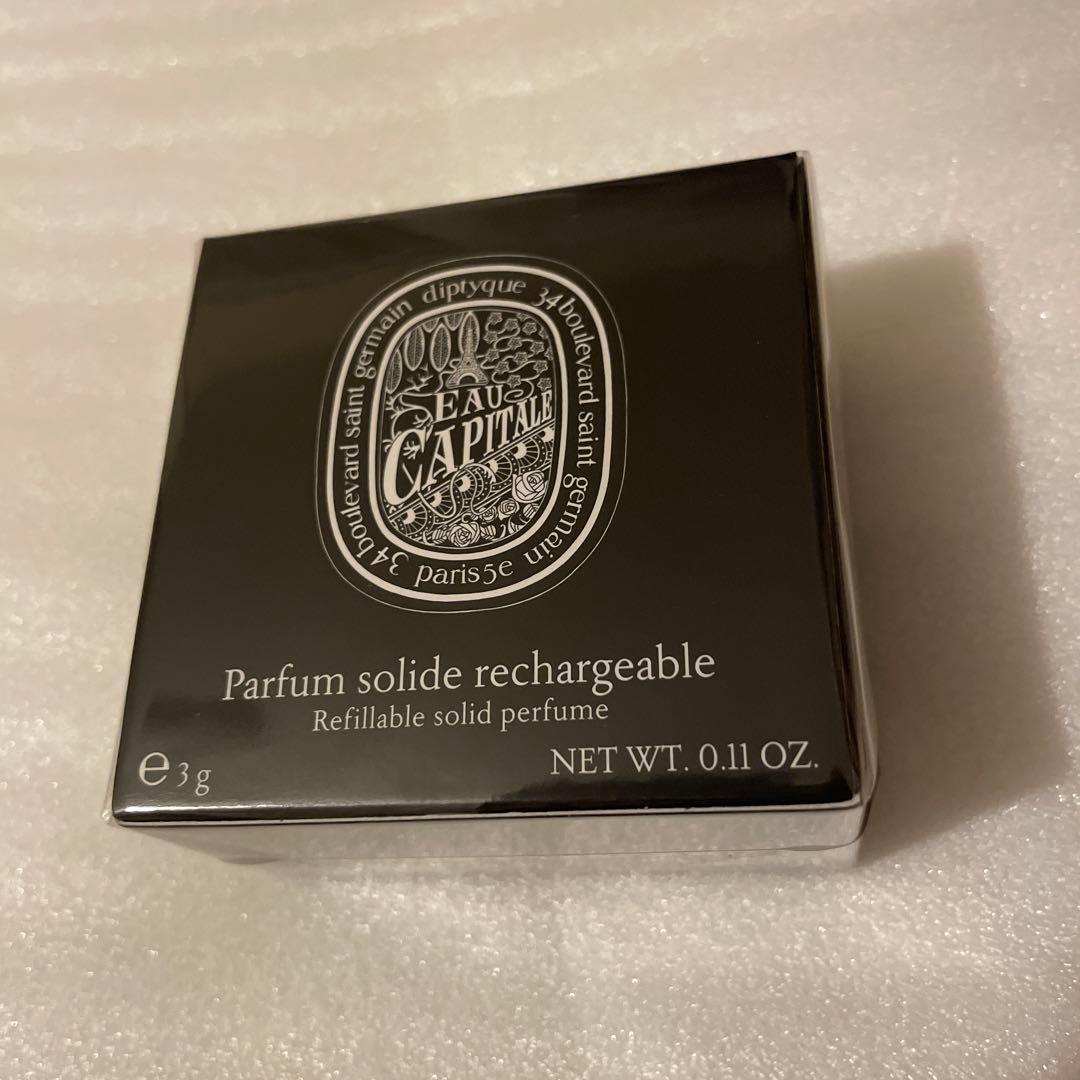 Diptyque リフィラブル スリードロップ オ カパタル 3g