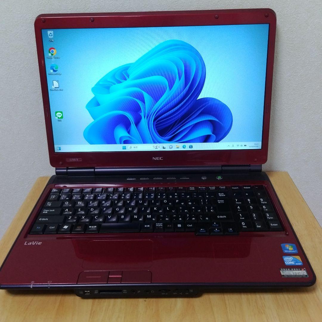 LaVie750/B　 Windows 11