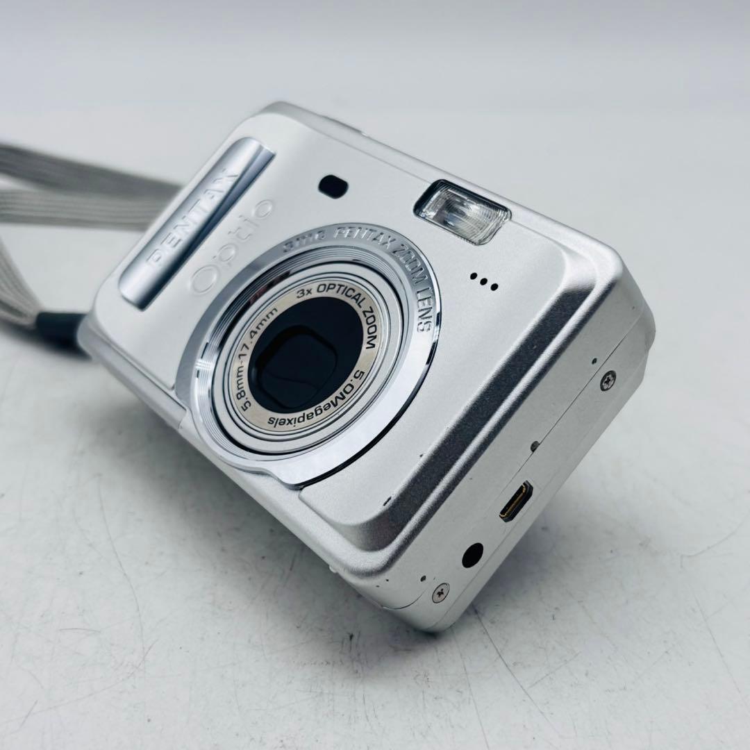 【美品動作確認済み】PENTAX Optio S55 単三電池