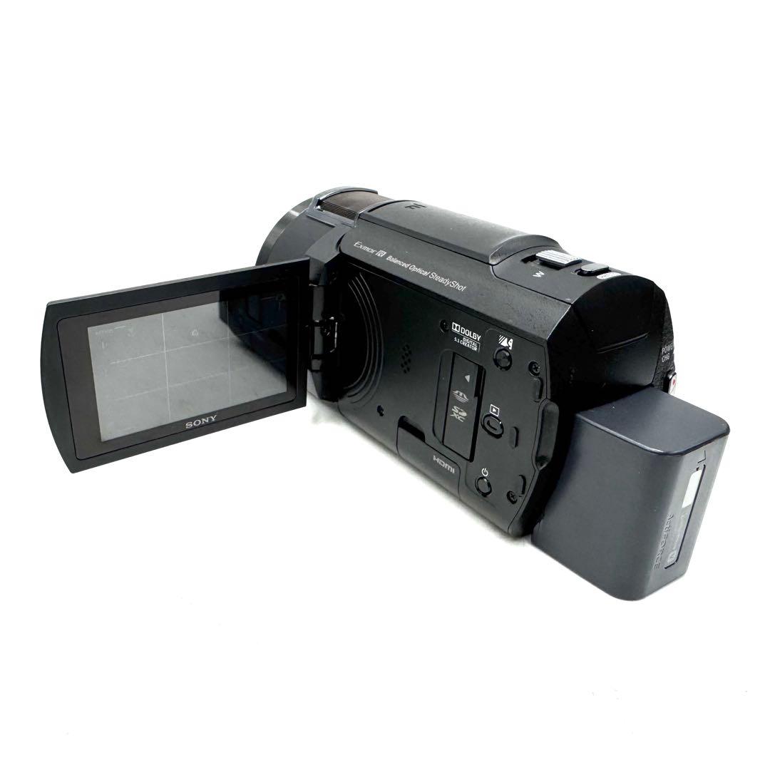 Sony 4K ハンディカム Handycam FDR-AX40 ブラック