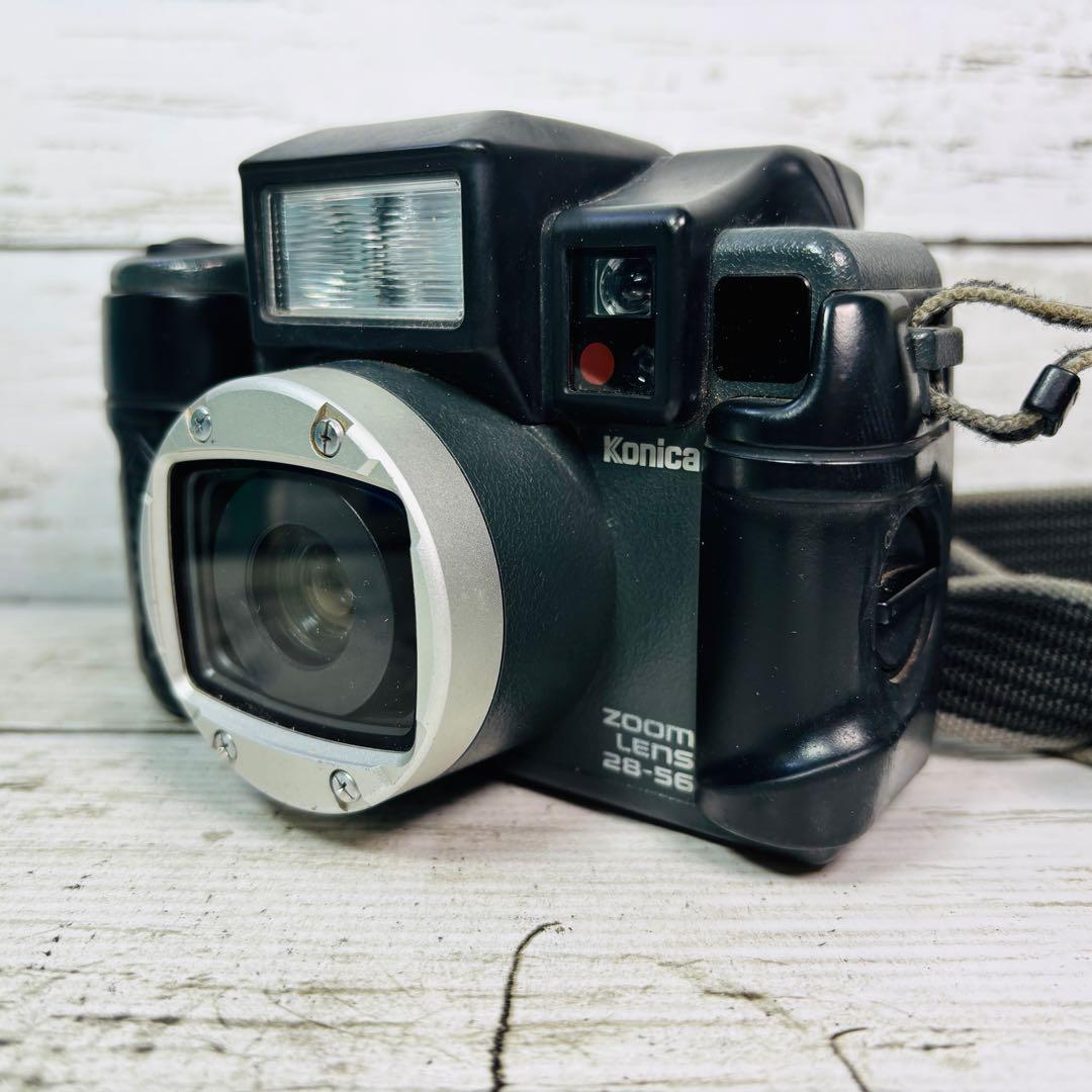 【動作良好】Konicaフィルムカメラ 現場監督 ZOOM LENS 28-56