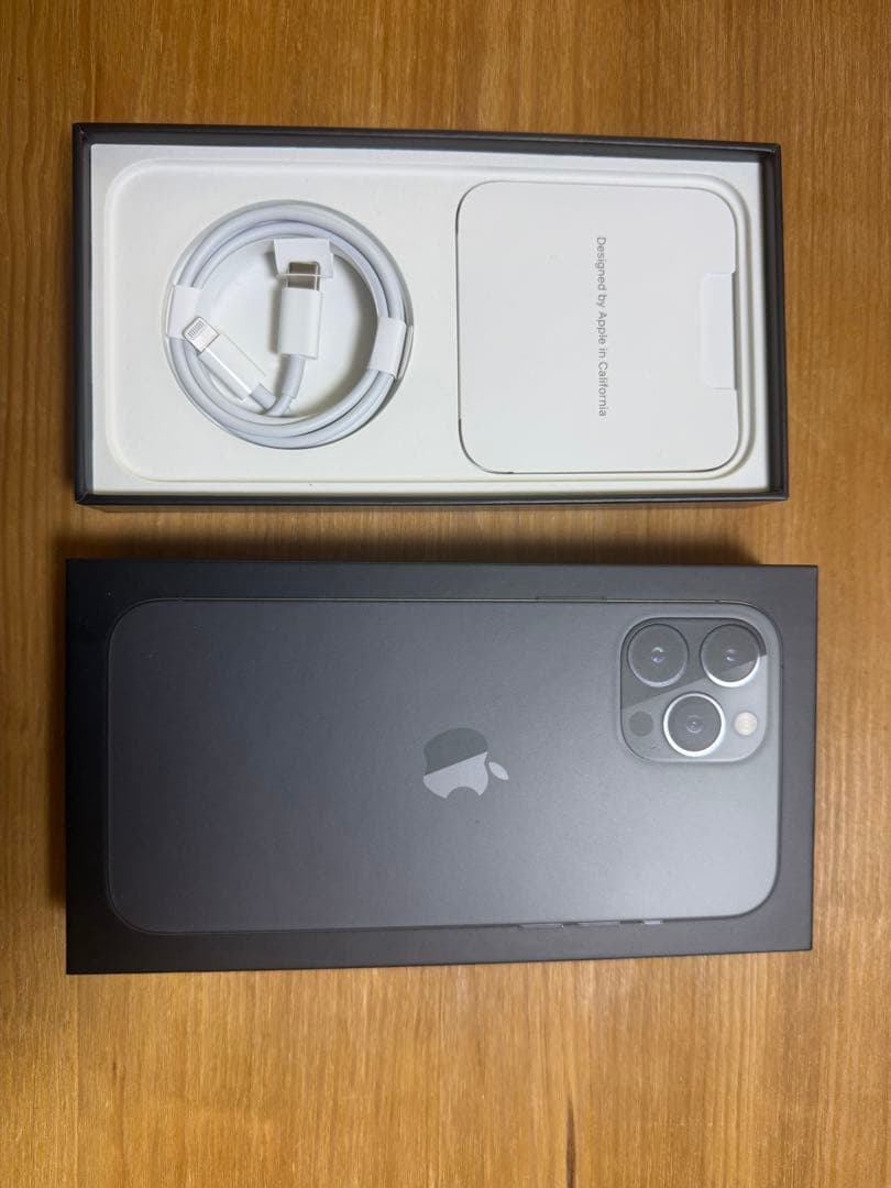 【完動品】iPhone 13 Pro MAX 256GB グラファイト おまけ付