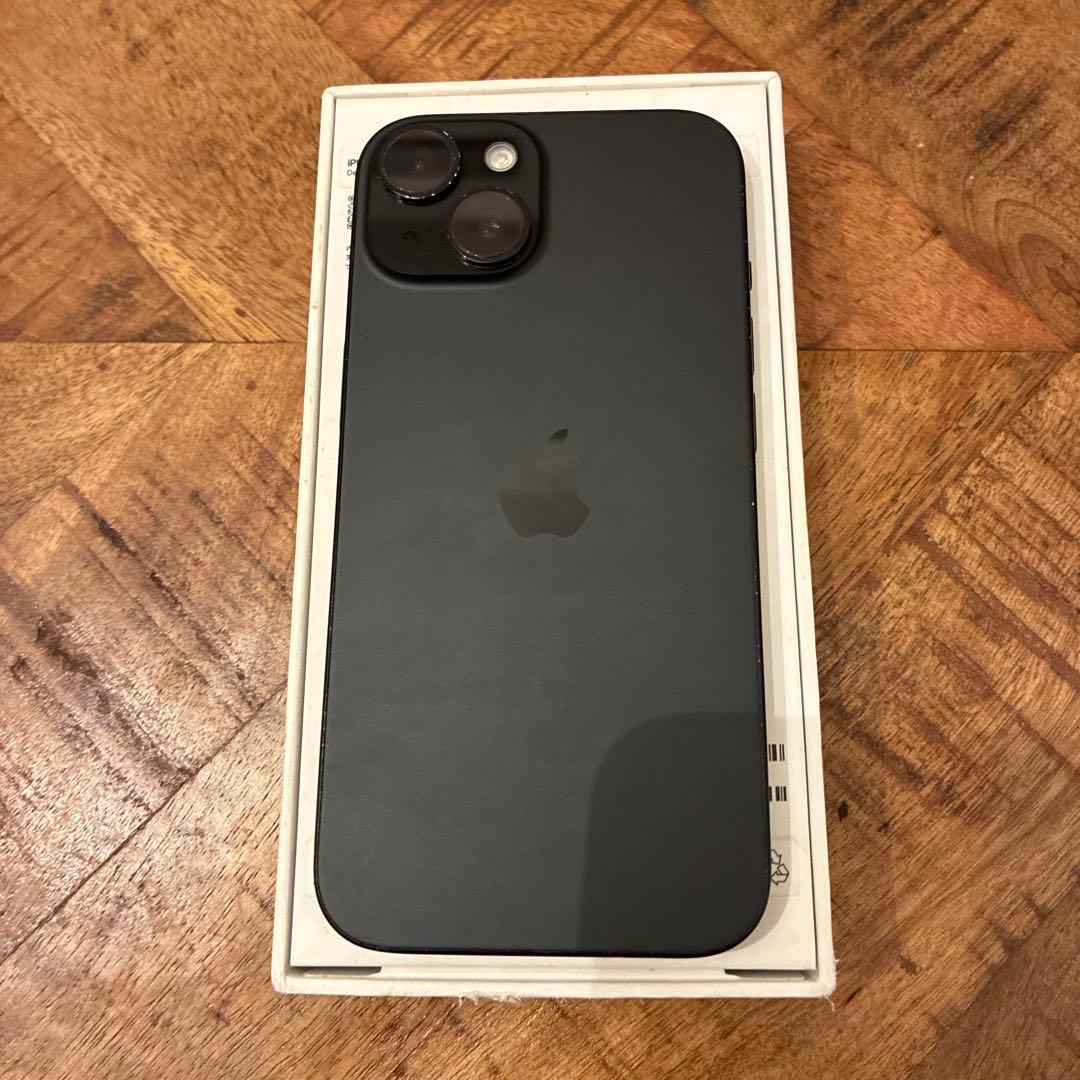 iPhone15 128GB ブラック SIMフリー