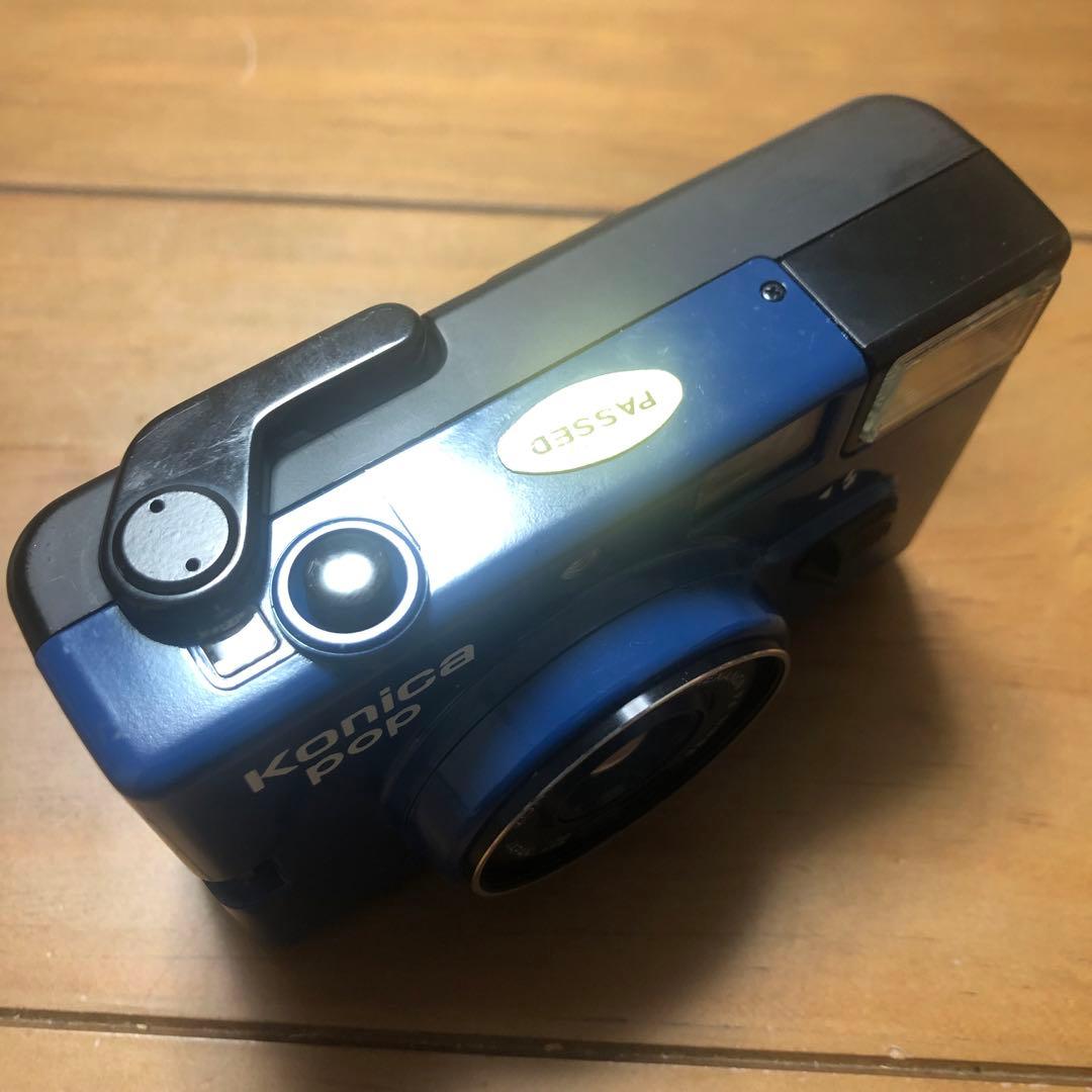 フィルムカメラ Konica POP ブルー