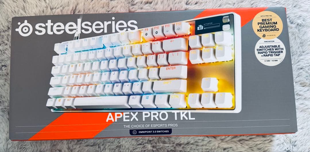 キーボード APEX PRO TKL jen3 White