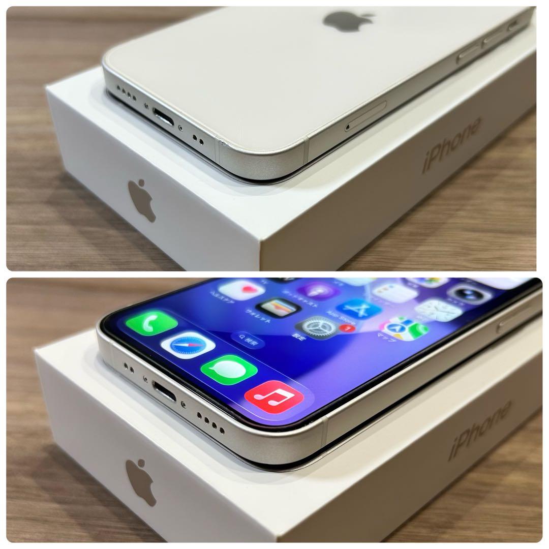 【美品】iPhone 12 mini 本体 128GB SIMフリー ホワイト