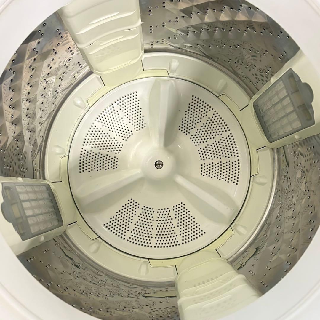 865 関東配送　家庭向け　パナソニック　エコナビ　インバーター　洗濯機　10㌔