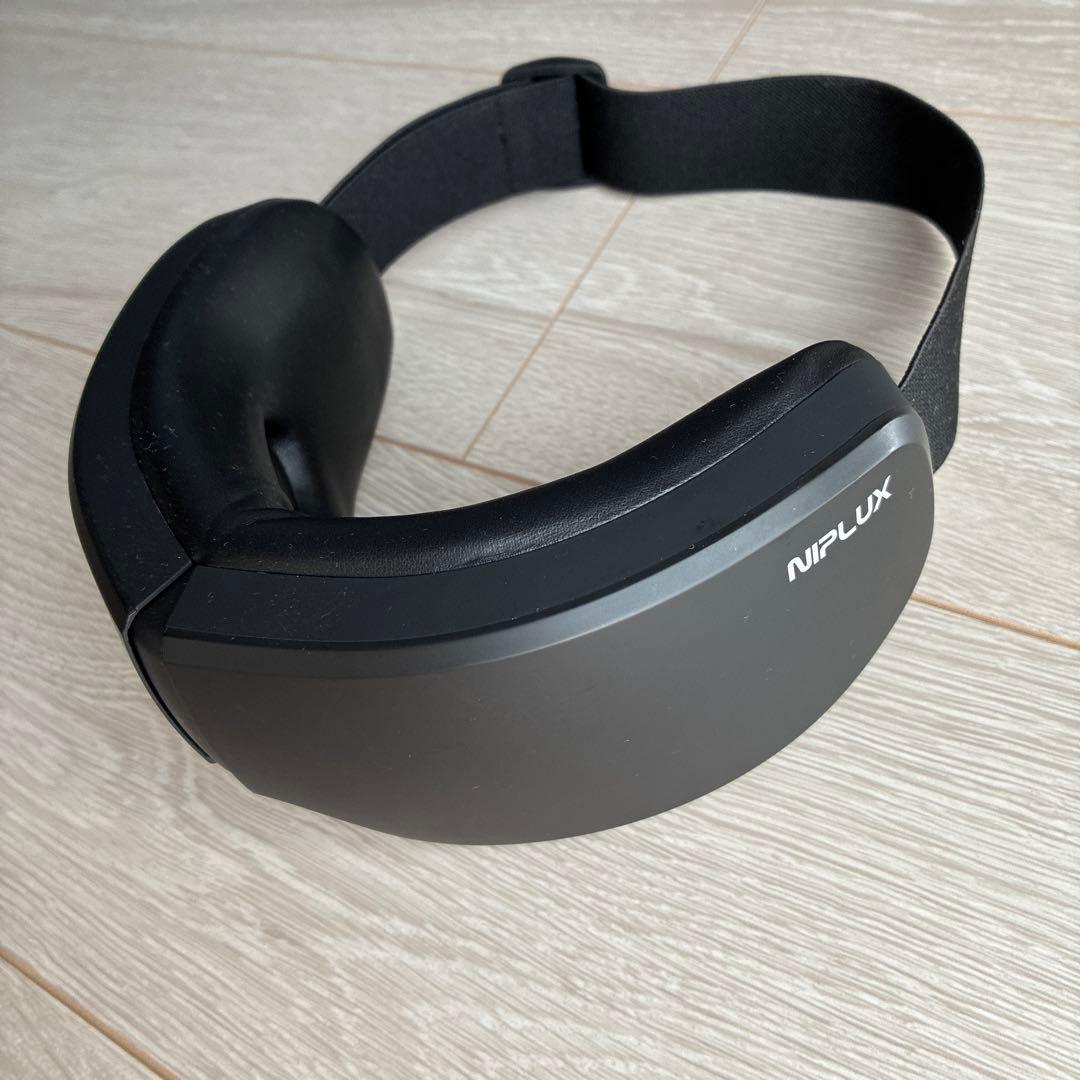 【保証期間内】NIPLUX EYE RELAX S 目元エステマッサージャー 黒