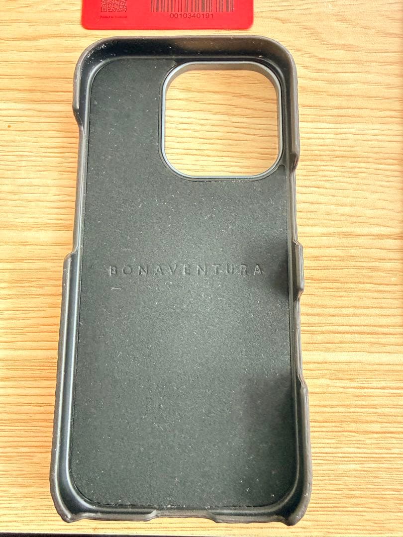 Bonaventura レザーケース オレンジ iPhone 16 pro 用