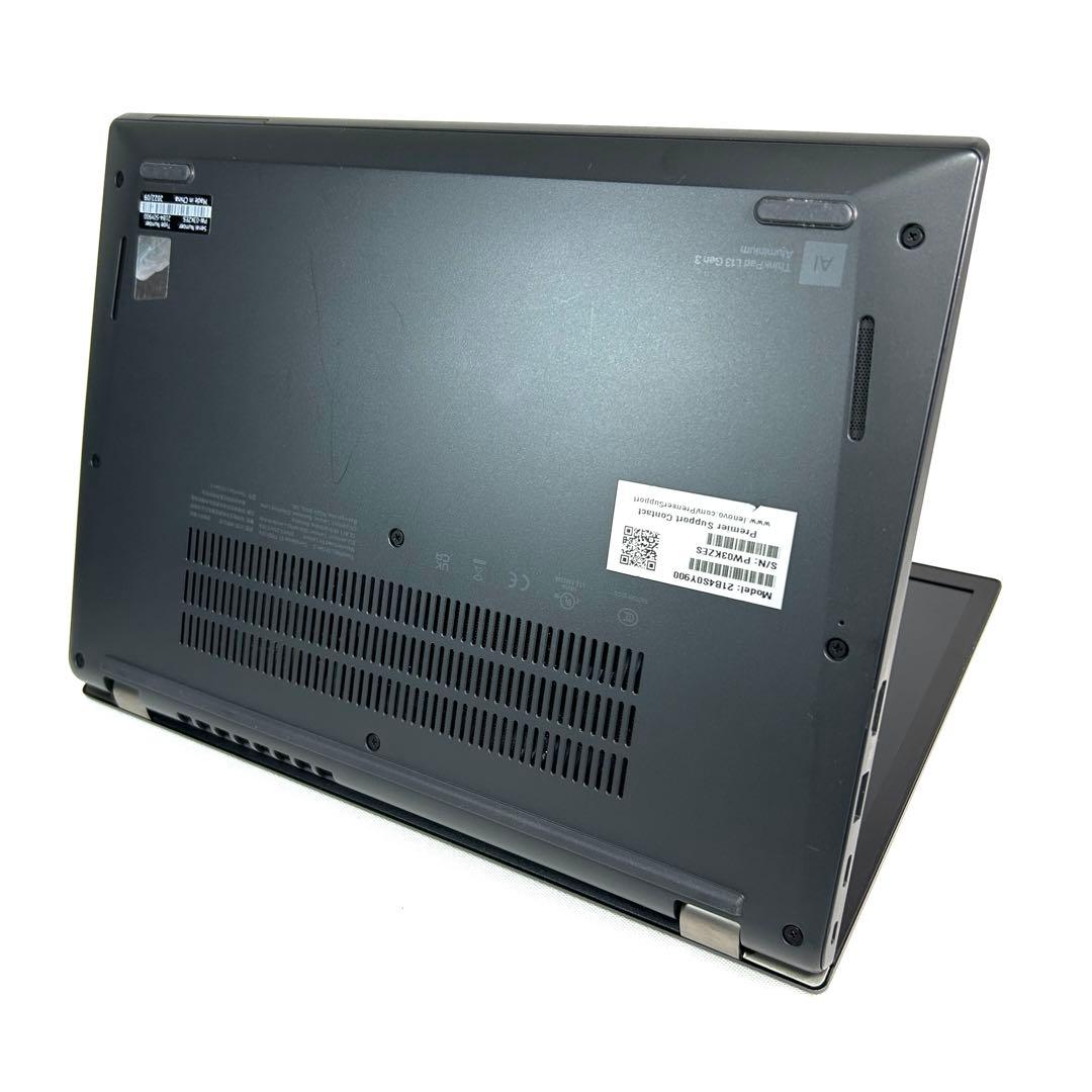 美品 Lenovo ThinkPad L13 Gen3 バッテリー良好 軽量