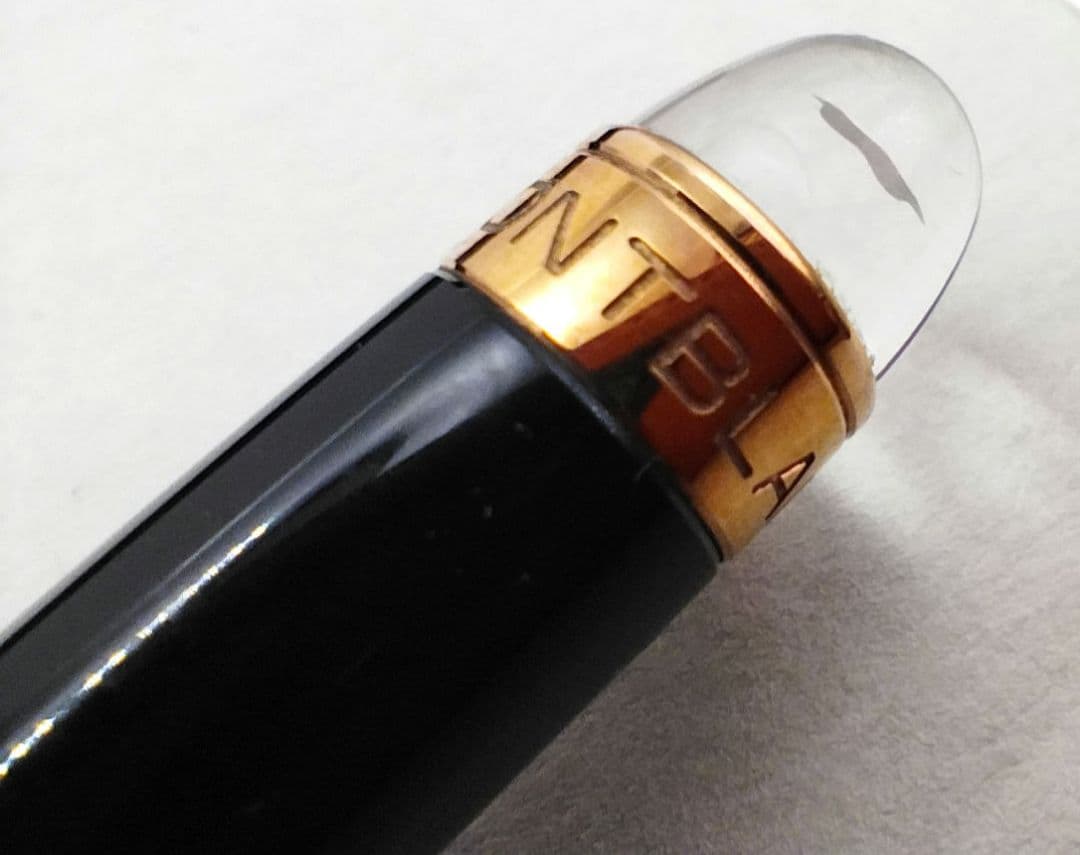 MONTBLANC　モンブラン　スターウォーカーレジンレッドゴールドボールペン