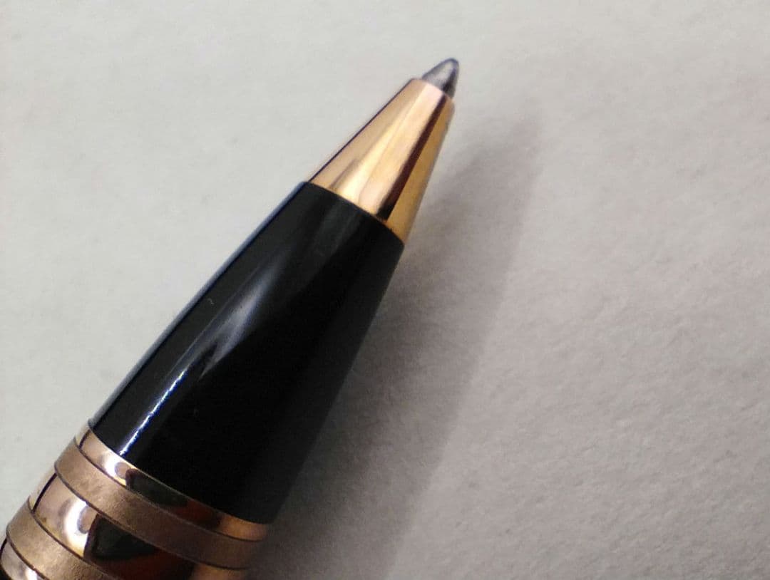 MONTBLANC　モンブラン　スターウォーカーレジンレッドゴールドボールペン