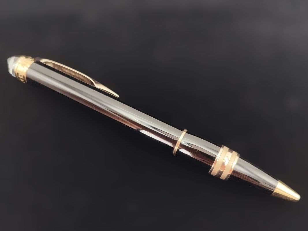 MONTBLANC　モンブラン　スターウォーカーレジンレッドゴールドボールペン