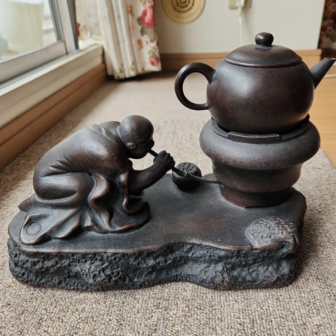 中国宣興煎茶床飾り