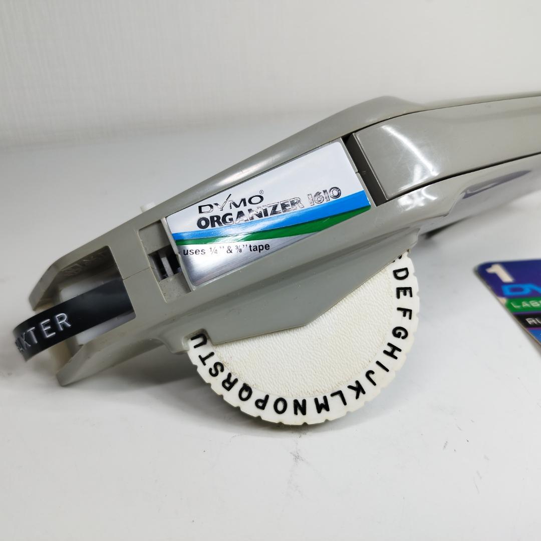 ダイモ 1610 DYMO タイプライター テープライター 海外 雑貨 Ib55