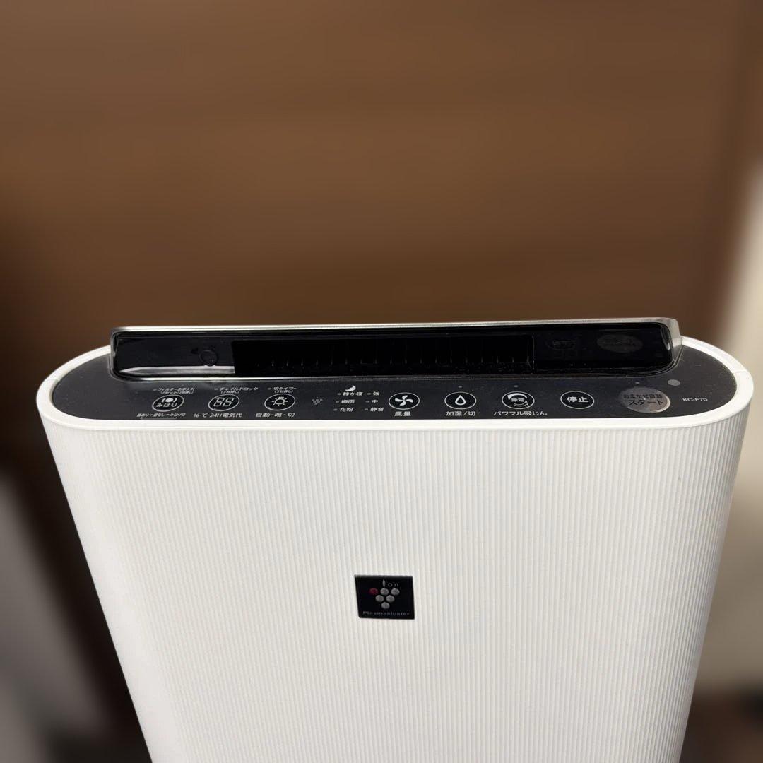 【美品】SHARP 加湿空気清浄機 KC-F70-W