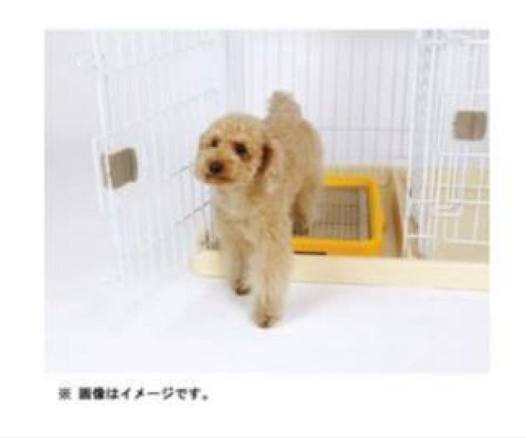 トイレ専用スペース付　しつけサークル　リビングサークル　屋根付き