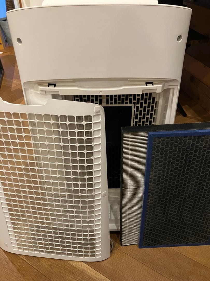 【美品】SHARP 加湿空気清浄機 KI-NS70-W 2020年製 白 動作品