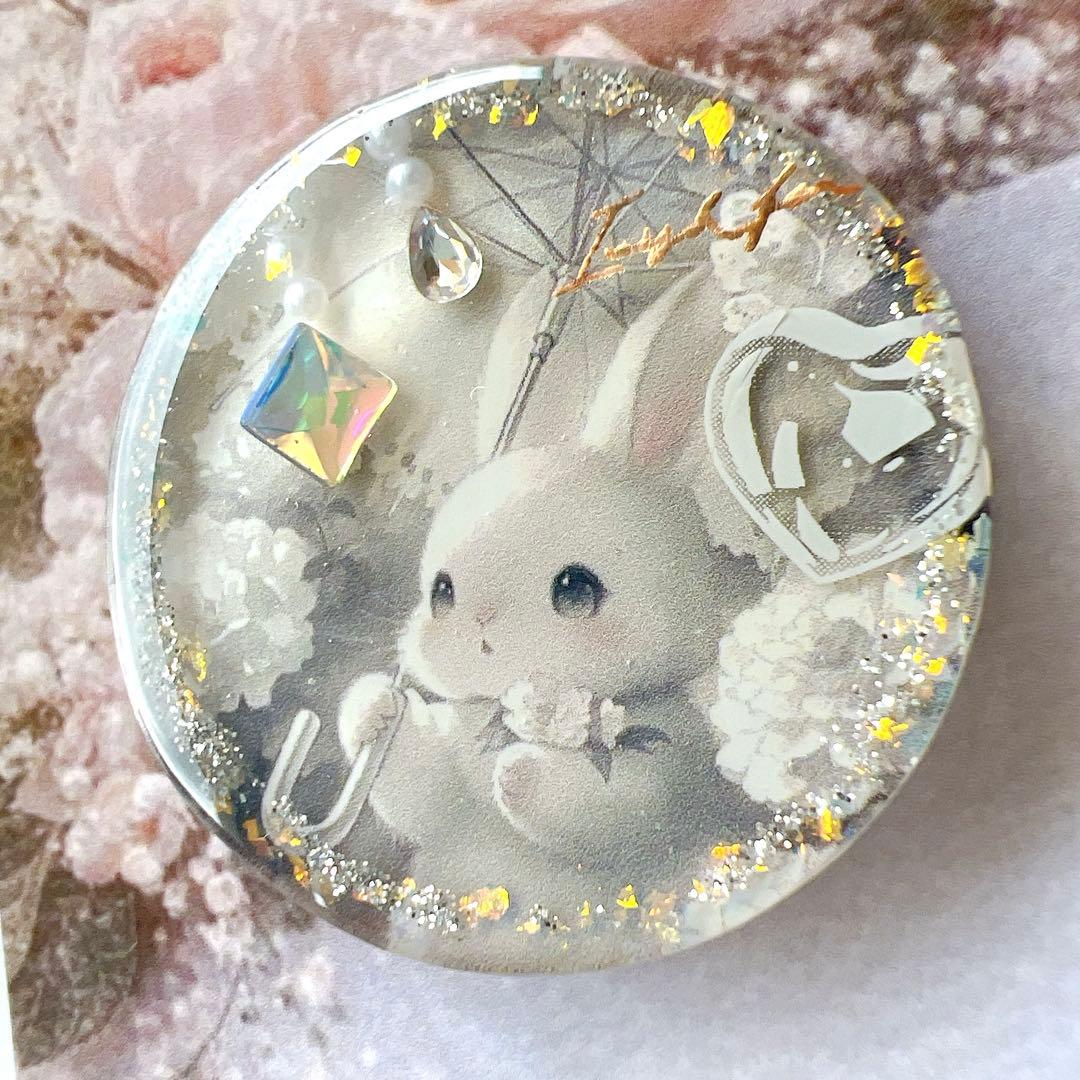 レジン ヘアゴム うさぎ No.948