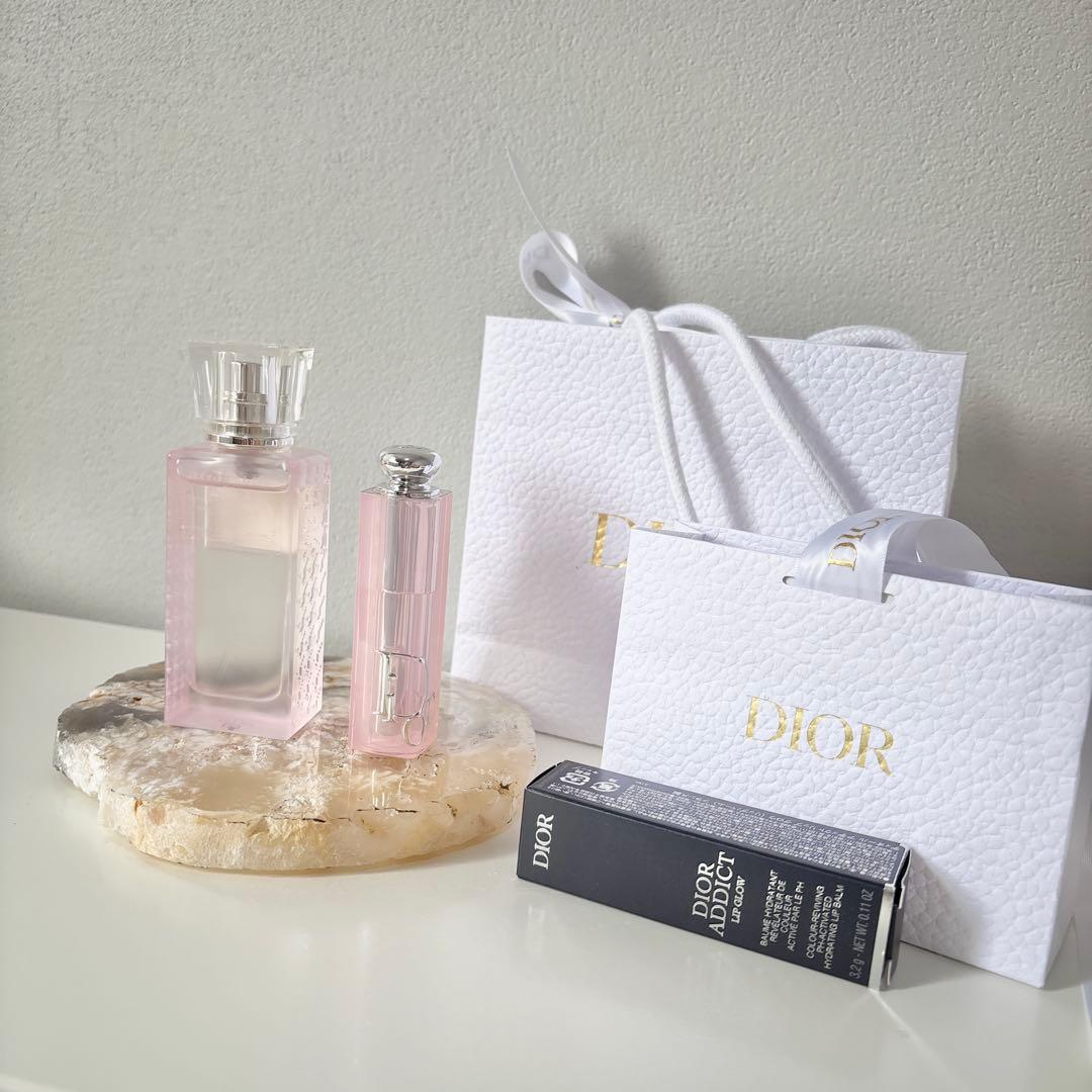 DIOR リップグロウ・ヘアオイル　2点セット