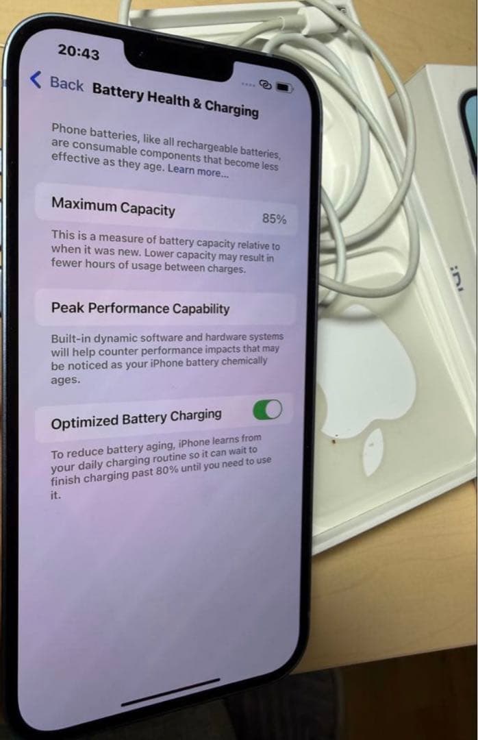 ［値下げ］iPhone 14plusブルー 128GB simフリ