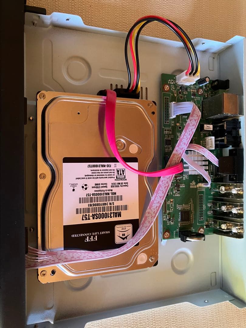 4CH防犯カメラ用DVRレコーダー AVR2304A10-LT 1TB-HDD