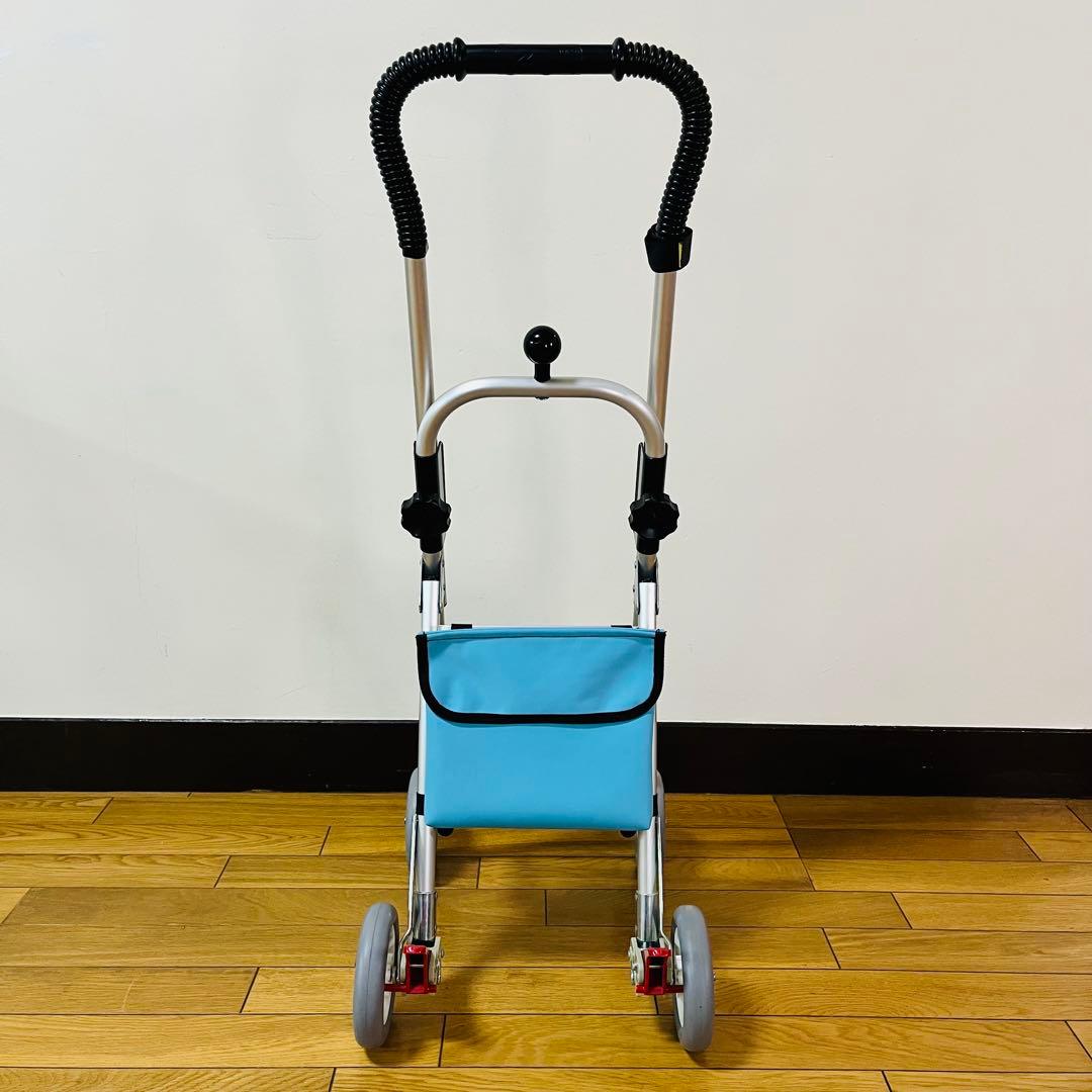 介護用品　スワン歩行補助器具スアルミ製 折りたたみ歩行器