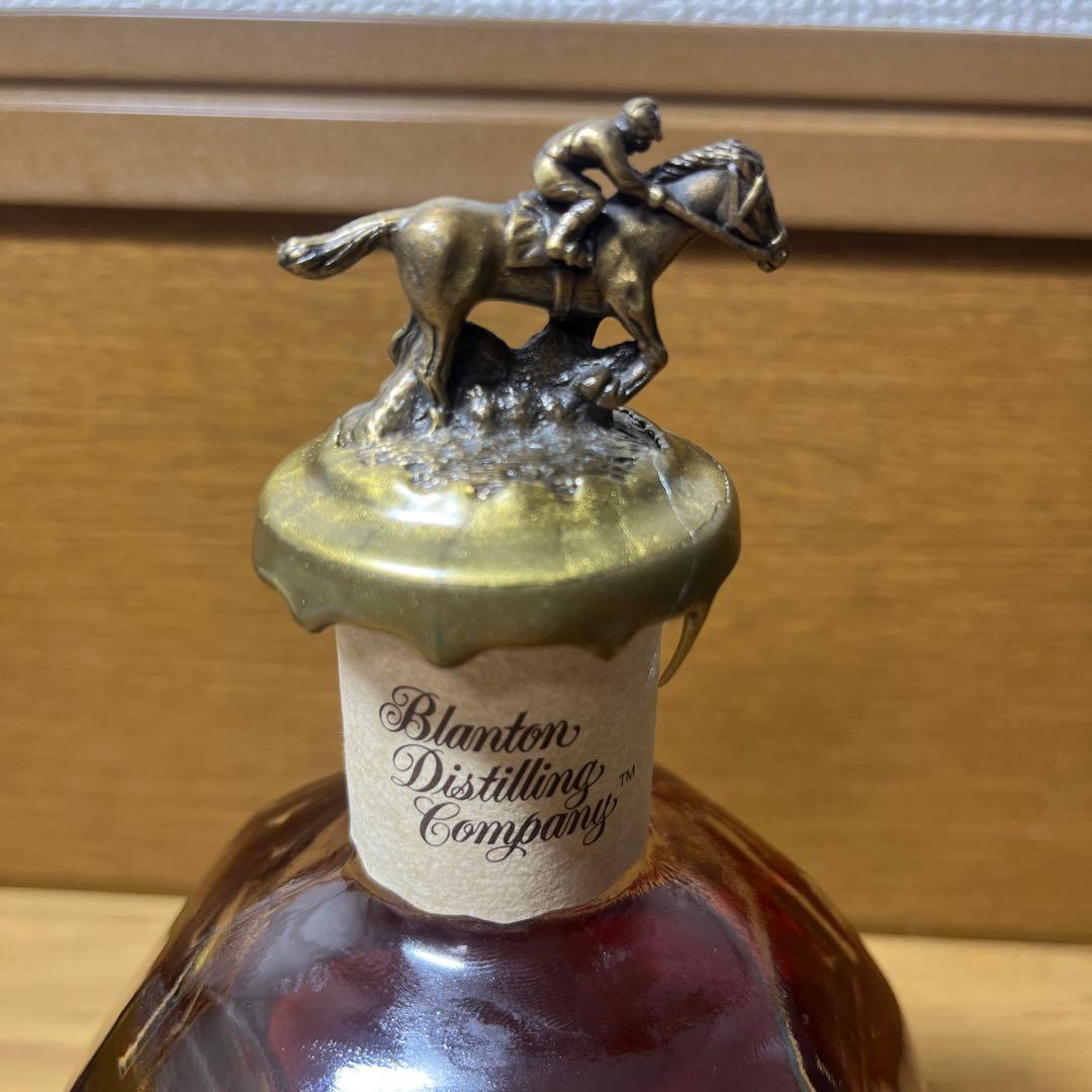 【古酒｜未開封】ブラントン　Blanton バーボンウイスキー 1990年製