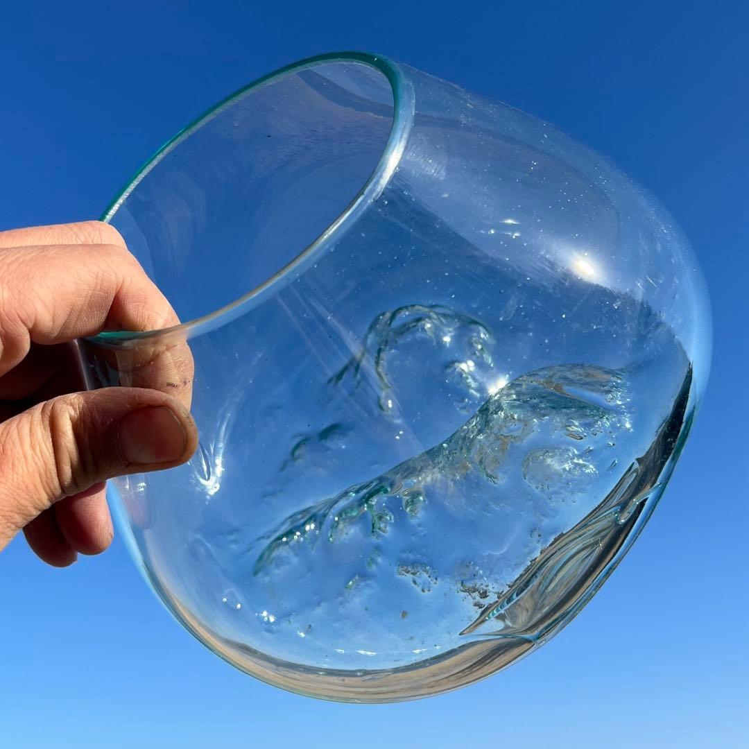 流木ガラスオブジェ大I 花瓶 金魚鉢 ガーデニング フラワーポット 水槽 アート