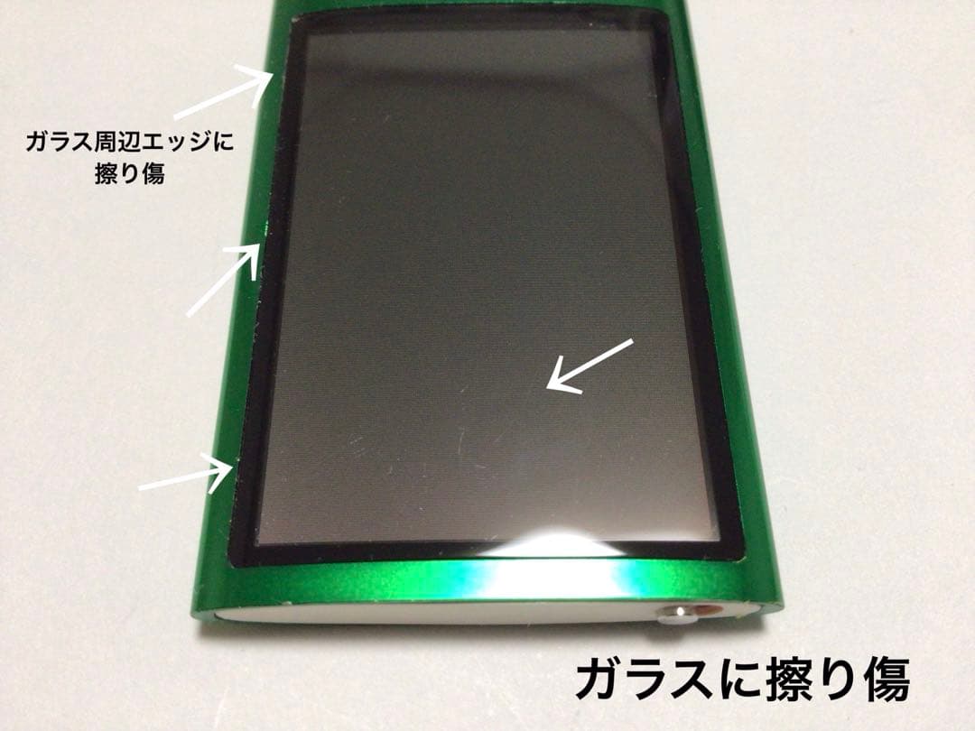 iPod nano５世代16GB グリーンno.28バッテリー交換済、外装換装品