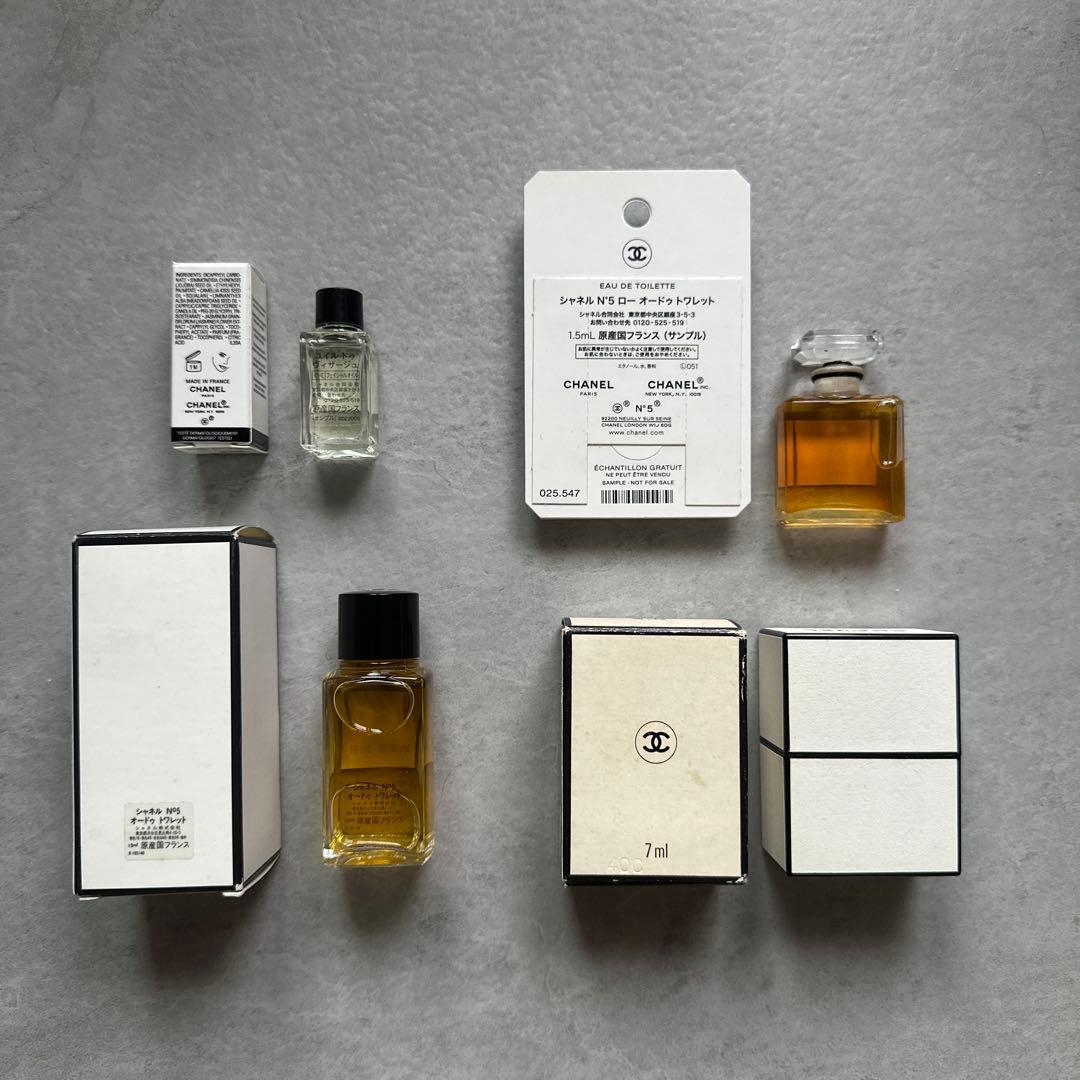 【未使用】CHANELミニボトル　香水andフェイシャルオイル　セット