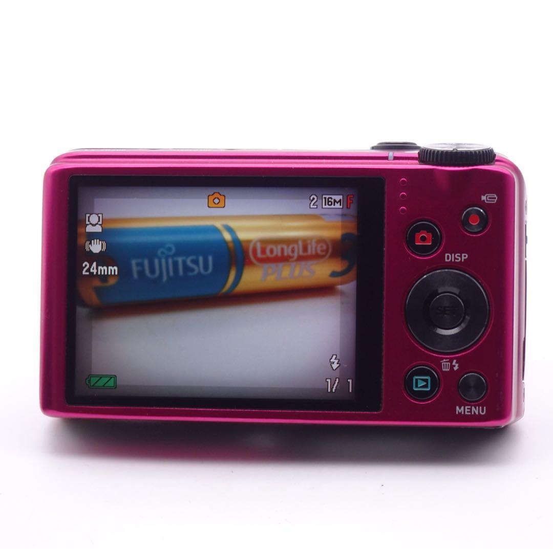 【動作確認済】 CASIO EXILIM EX-ZR200 ピンク コンデジ