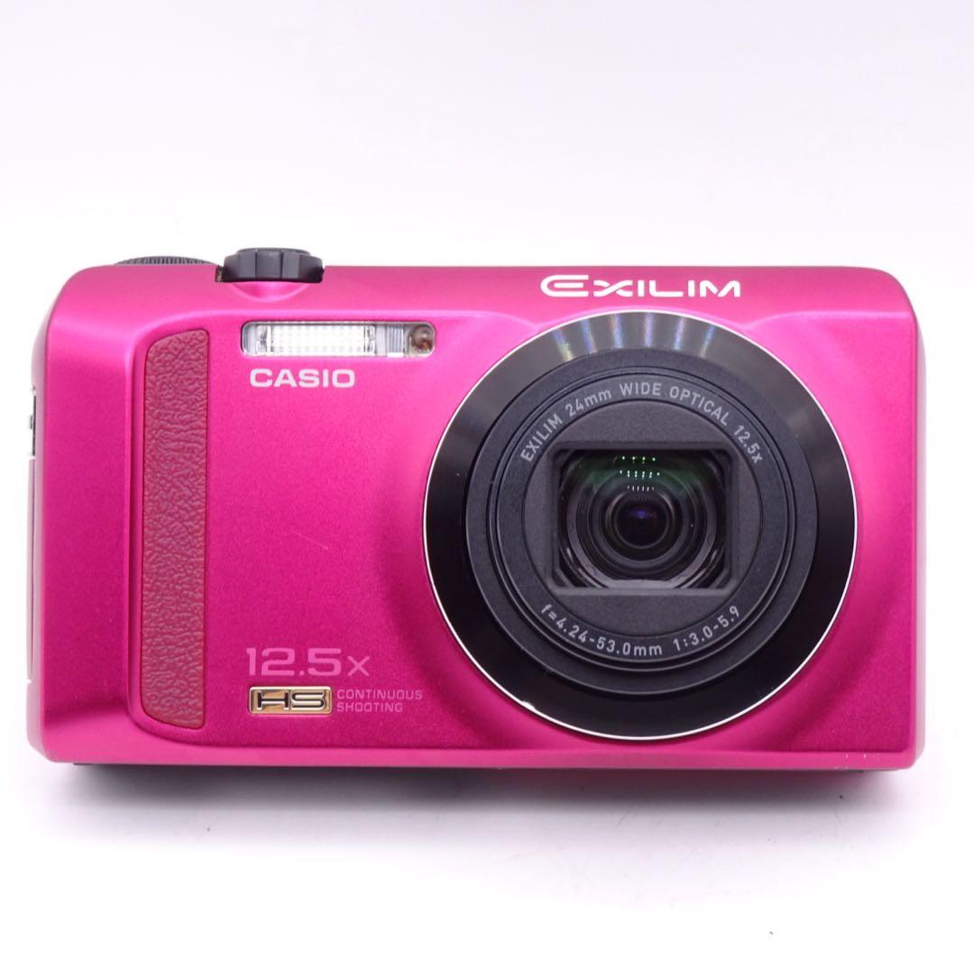 【動作確認済】 CASIO EXILIM EX-ZR200 ピンク コンデジ