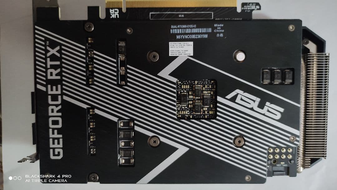 [美品]ASUS GeForce RTX3060 12GB